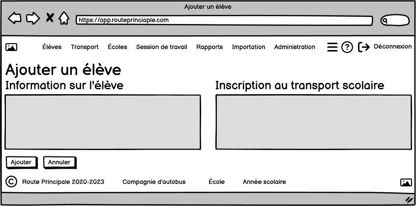 Ajouter un élève